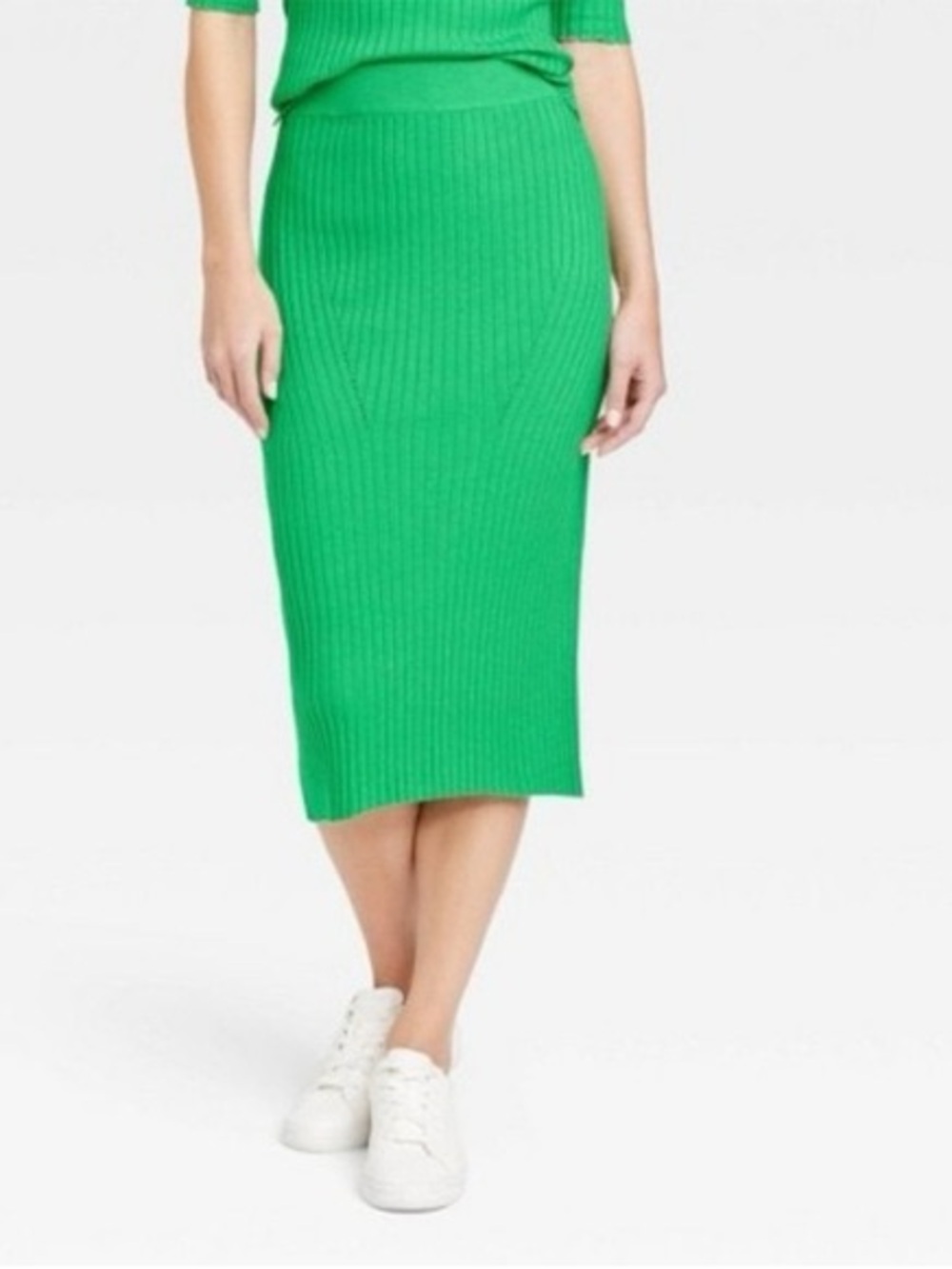 A New Day Sweater Knit Midi Skirt